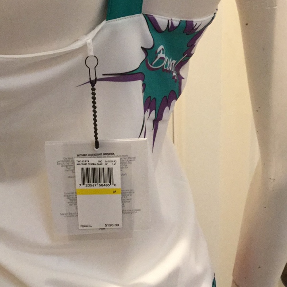 Marion Bartoli for Fila tennis tank size M, NWT! - Picture 3 of 3